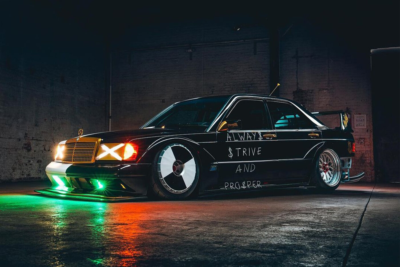 Https Hypebeast Com Image 2022 11 Asap Rocky Real Life Need For Speed Mercedes Benz 190e Evo First Look Info 001